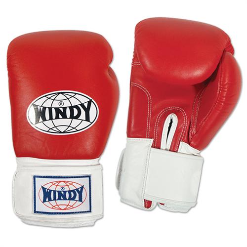 Windy Muay Thai Hook & Loop Thai Training Gloves